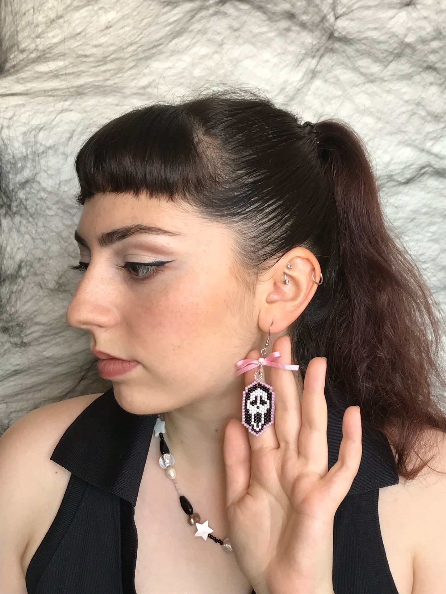 Ghostface Earrings