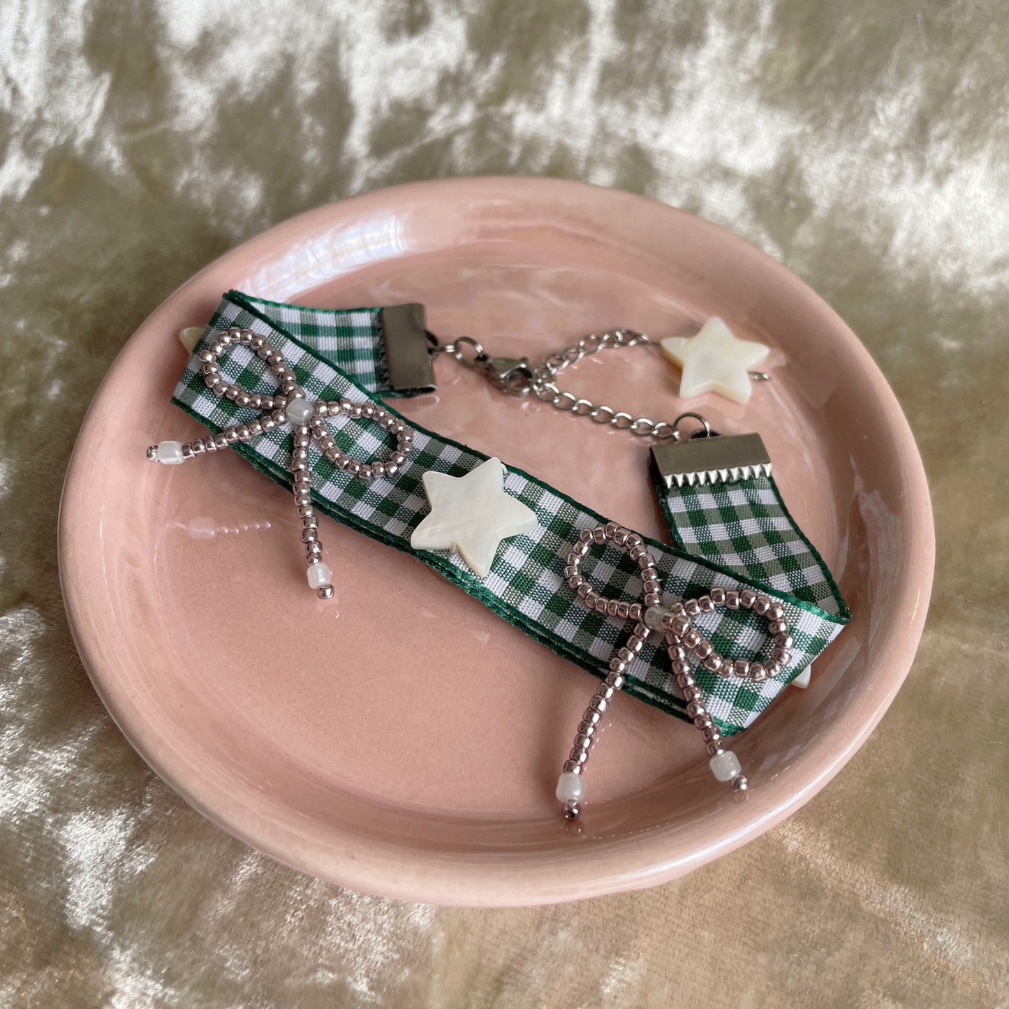 Starry Bowed Bracelet