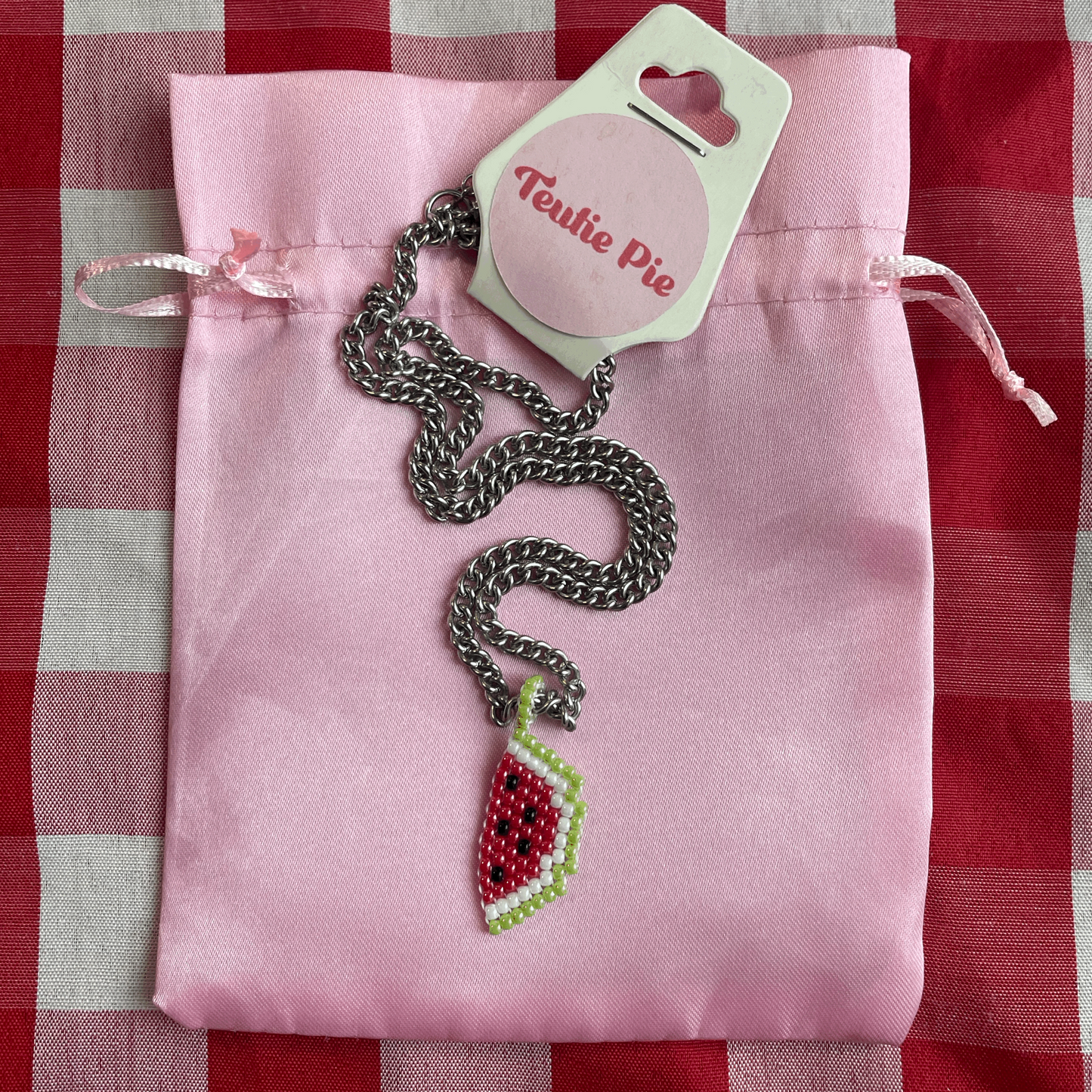 Watermelon Chain Necklace