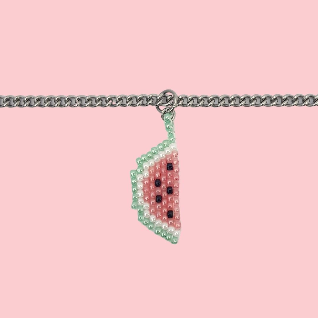 Watermelon Chain Necklace