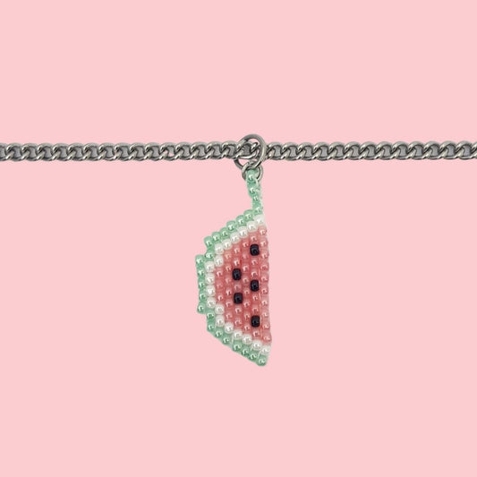 Watermelon Chain Necklace