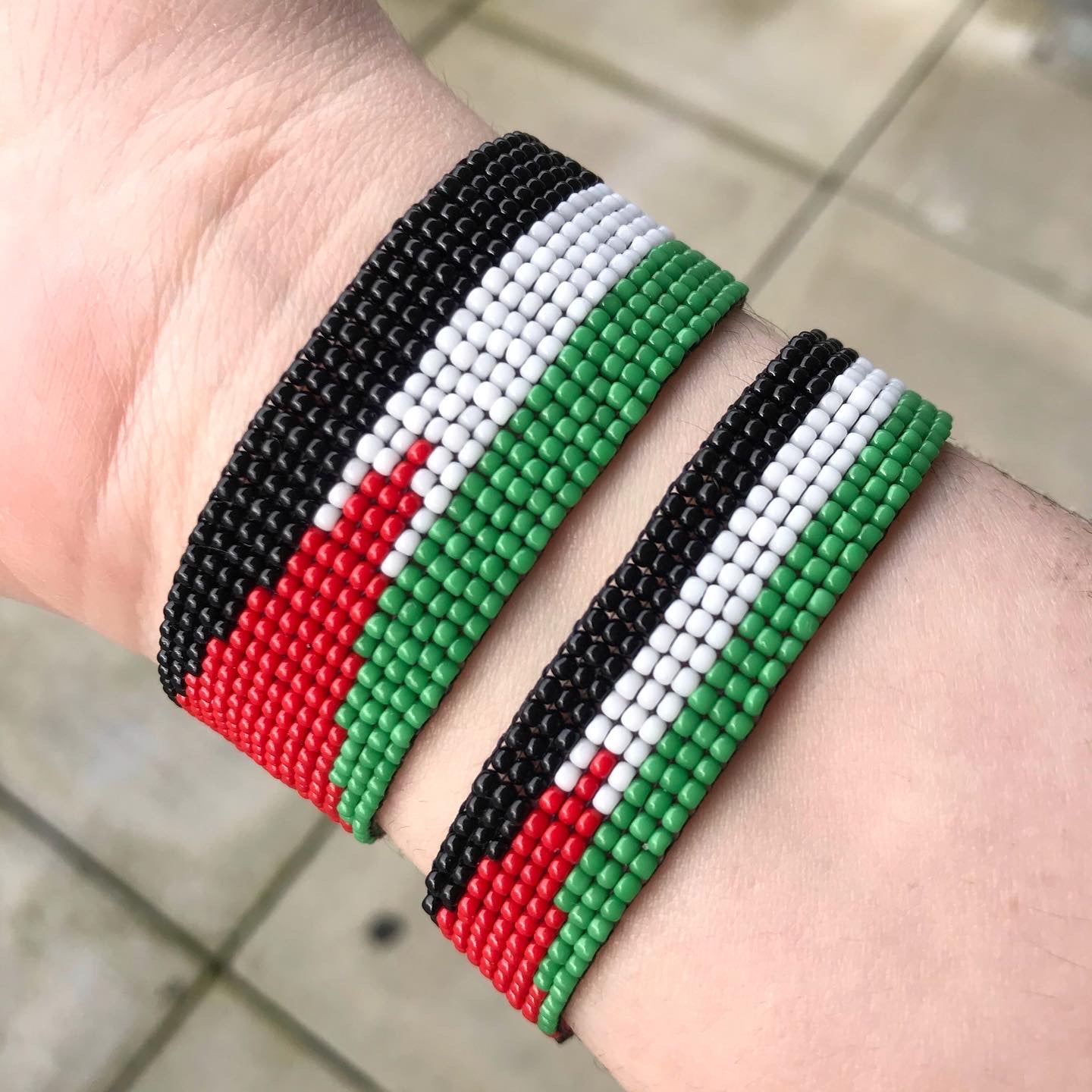 Palestine Flag Bracelet
