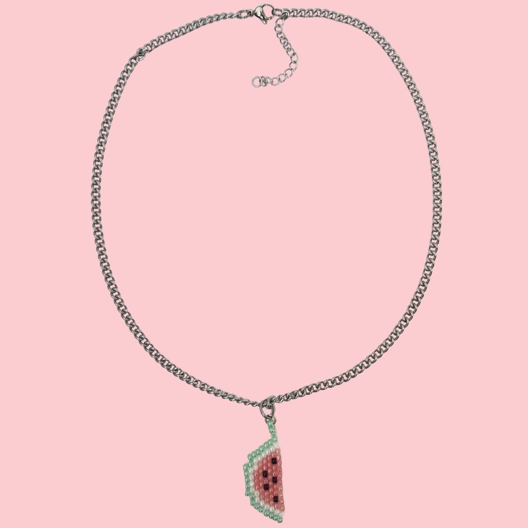Watermelon Chain Necklace